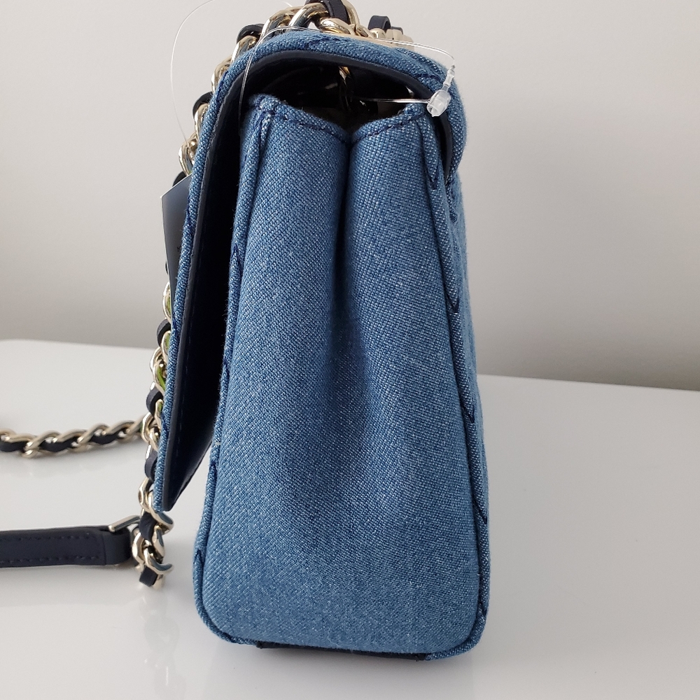 Kate Spade Denim Floral Crossbody Bag - Picture 6 of 8